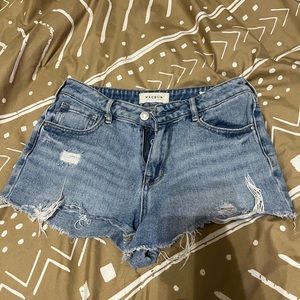 High Rise Denim Pacsun Shorts, Size 27